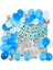 Mavi Doğum Günü Balon Set 1