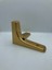 Plastik,10 x 15 x 15 cm Gold Koltuk,dolap,mobilya Ayağı (4 Adet) 4