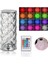 Kristal Elmas Şarjlı Dokunmatik LED Masa Lambası Kumandalı Rgb Model 1