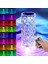 Kristal Elmas Şarjlı Dokunmatik LED Masa Lambası Kumandalı Rgb Model 4