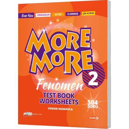 Kurmay Yayınları Elt More And More 2. Sınıf Worksheets Test Book