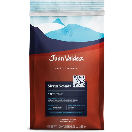 Juan Valdez Sierra Nevada Öğütülmüş Filtre Kahve 283 gr
