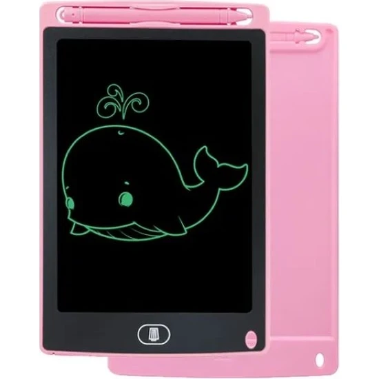 Dijital Çocuk Yazı Çizim Tableti LCD 8.5 Inc Ekranlı ve Bilgisayar Kalemli