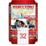 Etkin YN5032 Laser Etiket 32 'li 52,5X35