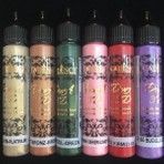 Cadence 3D Boncuk Boya Set 6 Lı 25 ml Metalik Renkler ile Boyutlu Boya Uygulama