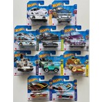 Hot Wheels 10'lu Başlangıç Seti 1/64 Ölçekli Farklı Model Araba Beyaz Renkli Koleksiyon