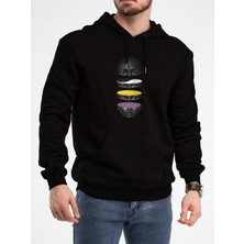 Tshirt-Sweat Oversize Sweatshirt & Hoodie Yın-Yang Head Baskılı