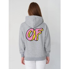 Tshirt-Sweat Oversize Sweatshirt & Hoodie Donut On Arka Baskılı