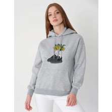 Tshirt-Sweat Oversize Sweatshirt & Hoodie Shoes Baskılı