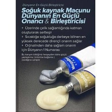 Megabond Çift Karışım Soğuk Kaynak Macun Yapıştırıcı 20GR