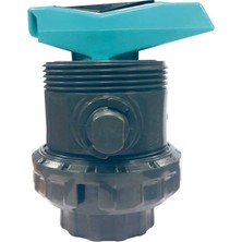 Gemaş Havuz Pvc Küresel Su Vanası D.50 Mm–yapıştırmalı-Pool Valve-Toptancıyızbiz