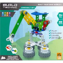 Asya Oyuncak Build Technic Yap Boz Araçlar - 88 Parça