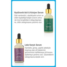 Jiyu Jiyu2'li Yüz Serumu (Hyalüronik Asit &  Dolgunlaştırıcı Serum + Leke Karşıtı Arbutin Serum) 2 x 30 ml