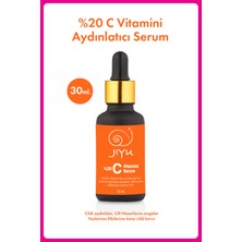 Jiyu 2'li Cilt Serum Seti (Hyalüronik Asit & Kolajen Serum + C Vitamini Aydınlatıcı Serum) 2 x 30 ml
