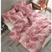 haifisch Çift Kişilik (Battal) Nevresim Takımı Ağaç Desenli 