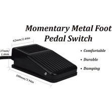 Plastik Ayak Pedalı - 2 Metre Kablolu - No+Nc