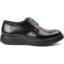 Ayakmod Premium 0251 Parlak Siyah  Deri Erkek Casual Ayakkabı