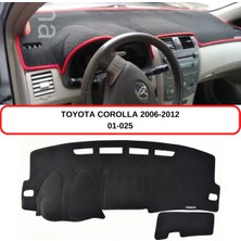 A-3DKORUMA Toyota Corolla (2006-2012) Torpido Koruması / Halısı / Örtüsü / Kılıfı