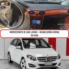 A-3DKORUMA Mercedes B160 Long - W 168 (2002-2004) Torpido Koruma Kılıfı 3d Koruyucu Halı Örtü