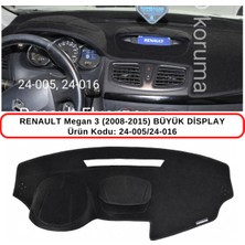 A-3DKORUMA Renault Megan - Iıı (3) (2008-2015) Büyük Display Torpido  Koruması / Halısı / Örtüsü