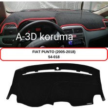 A-3DKORUMA Fiat Punto (2005-2018) Torpido Koruma Kılıfı 3d Koruyucu Halı Örtü