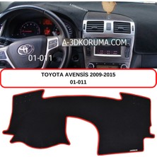 A-3DKORUMA Toyota Avensis (2009-2015) Torpido Koruma Kılıfı 3d Koruyucu Halı Örtü