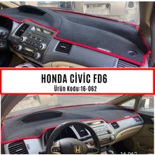 A-3DKORUMA Honda Civic Fd6 Torpido Koruma Kılıfı 3d Koruyucu Halı Örtü