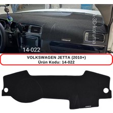A-3DKORUMA Volkswagen Jetta (2010+) Torpido Koruma Kılıfı 3d Koruyucu Halı Örtü