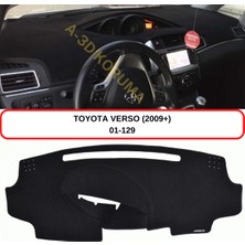 A-3DKORUMA Toyota Verso (2009+) Torpido Koruması / Halısı / Örtüsü / Kılıfı