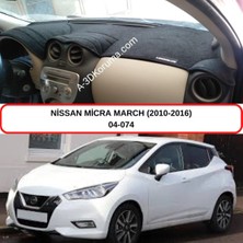 A-3DKORUMA Nissan Micra March (2010-2016) Torpido Koruması / Halısı / Örtüsü / Kılıfı