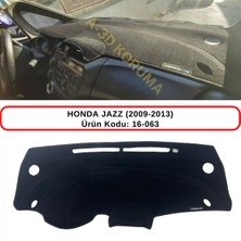 A-3DKORUMA Honda Jazz (2009-2013) Torpido Koruma Kılıfı 3d Koruyucu Halı Örtü