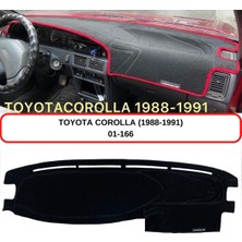 A-3DKORUMA Toyota Corolla (1988-1991) Torpido Koruma Kılıfı 3d Koruyucu Halı Örtü