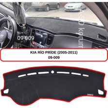 A-3DKORUMA Kia Rio Pride (2005-2011) Torpido Koruması / Halısı / Örtüsü / Kılıfı
