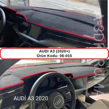 A-3DKORUMA Audi A3 (2020+) Torpido Koruma Kılıfı 3d Koruyucu Halı Örtü