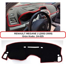 A-3DKORUMA Renault Megane 2 (2002-2009) Torpido  Koruma Kılıfı / 3d Koruyucu Halı / Örtü