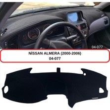 A-3DKORUMA Nıssan Almera (2000-2006) Ekranlı Torpido Koruma Kılıfı 3d Koruyucu Halı Örtü