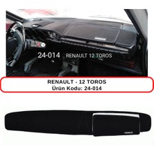 A-3DKORUMA Torpido Koruma Kılıfı 3d Koruyucu Halı Örtü Renault 12 R12 Toros