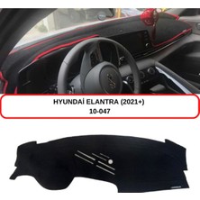 A-3DKORUMA Hyundai Elantra (2021+) Torpido Koruma Kılıfı 3d Koruyucu Halı Örtü