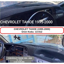 A-3DKORUMA Chevrolet Tahoe (1995-2000) Torpido Koruması / Halısı / Örtüsü / Kılıfı