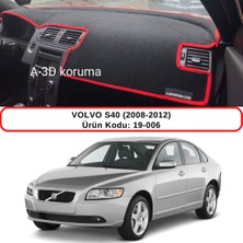 A-3DKORUMA Volvo S40 (2008-2012) Coupe Torpido  Koruma Kılıfı / 3d Koruyucu Halı / Örtü