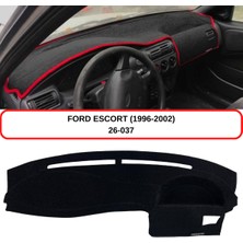 A-3DKORUMA Torpido Koruma Kılıfı 3d Koruyucu Halı Örtü Ford Escort (1996-2002) Çukurlu