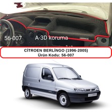 A-3DKORUMA Torpido Koruma Kılıfı 3d Koruyucu Halı Örtü Citroen Berlingo (1996-2005)