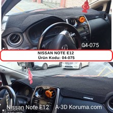 A-3DKORUMA Nıssan Note E12 Torpido Koruması / Halısı / Örtüsü / Kılıfı