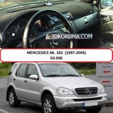 A-3DKORUMA Mercedes -Benz W163 (1997-2005) Torpido Koruması / Halısı / Örtüsü / Kılıfı