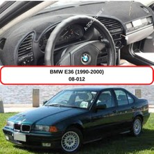 A-3DKORUMA Bmw E36 (1990-2000) Torpido Koruma Kılıfı 3d Koruyucu Halı Örtü