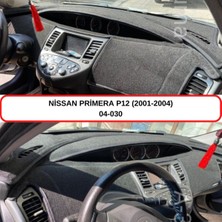 A-3DKORUMA Nissan Primera P12 (2001-2004) Torpido Koruması / Halısı / Örtüsü / Kılıfı