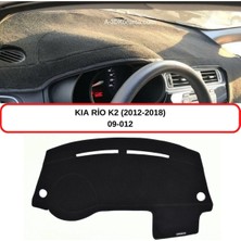 A-3DKORUMA Kia Rio K2 (2012-2018) Torpido Koruması / Halısı / Örtüsü / Kılıfı