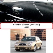 A-3DKORUMA Hyundai Sonata (2004-2007) Torpido  Koruma Kılıfı / 3d Koruyucu Halı / Örtü