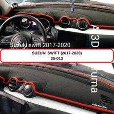 A-3DKORUMA Suzukı Swift (2017-2020) Torpido Koruma Kılıfı 3d Koruyucu Halı Örtü