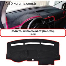 A-3DKORUMA Ford Tourneo Connect (2002-2008) Airbagli Torpido Koruması / Halısı / Örtüsü